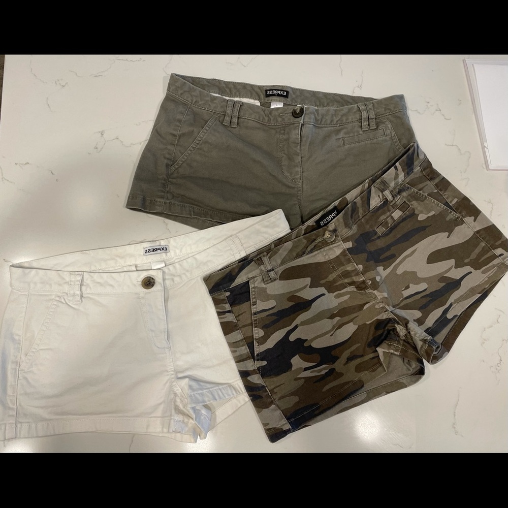 Size 8 Express low rise shorts